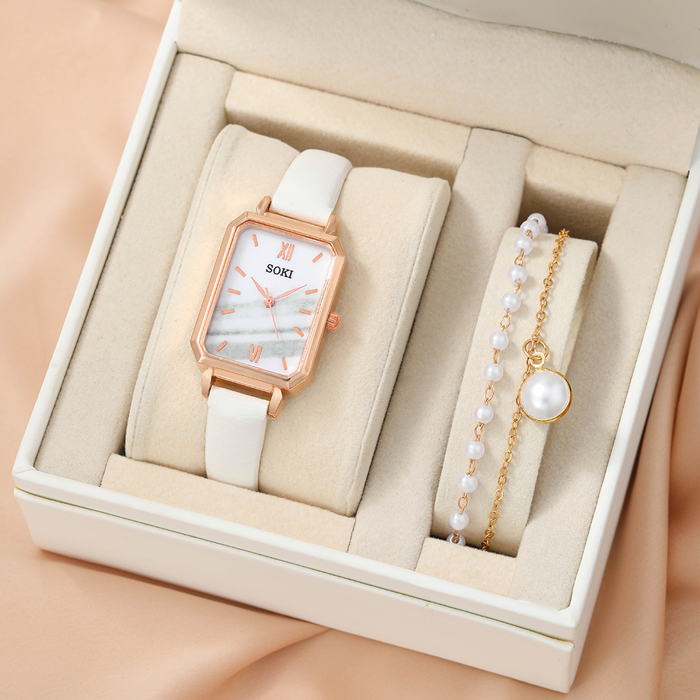 Fashion Solid Color Buckle Quartz Womenu0027s Watches