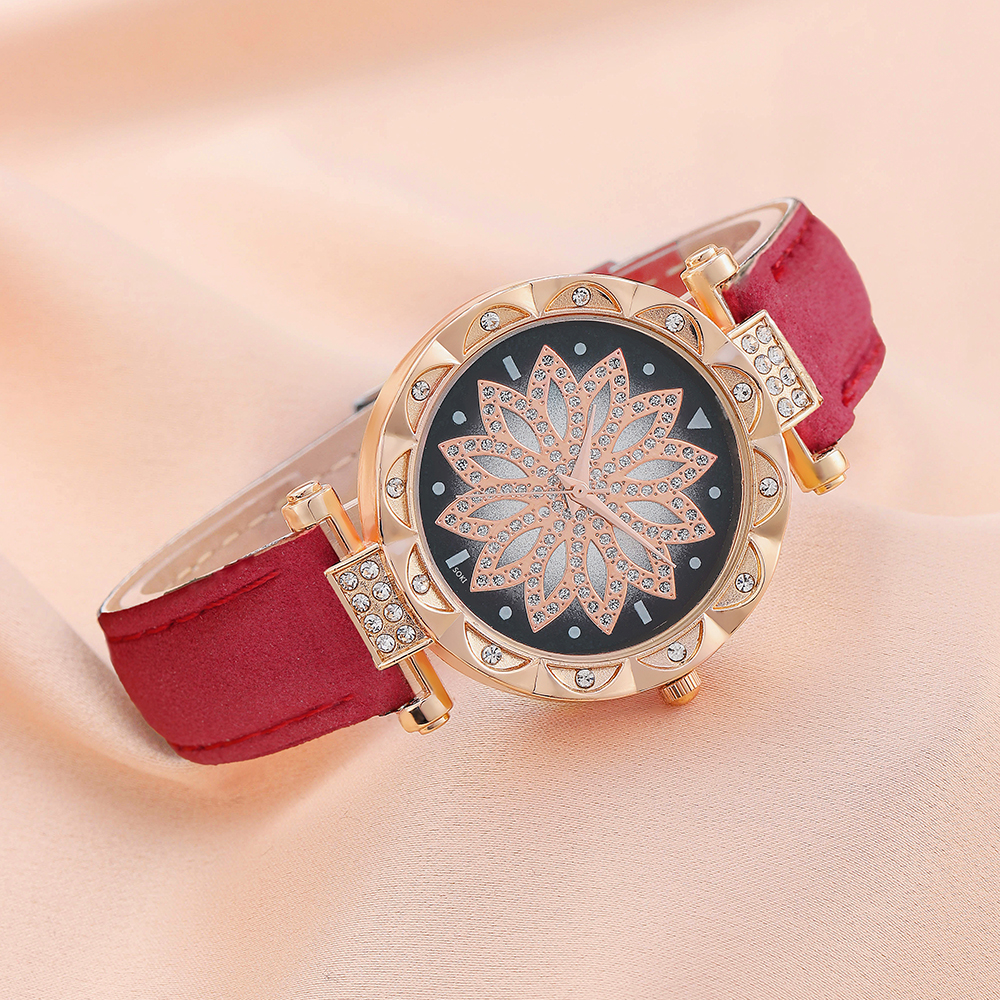 Fashion Solid Color Buckle Quartz Womenu0027s Watches