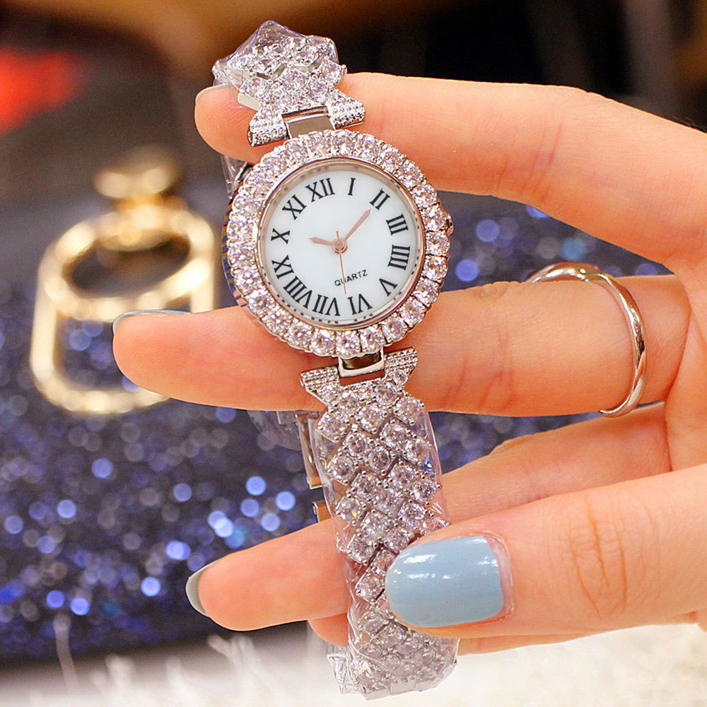 Fashion Solid Color Jewelry Buckle Quartz Womenu0027s Watches