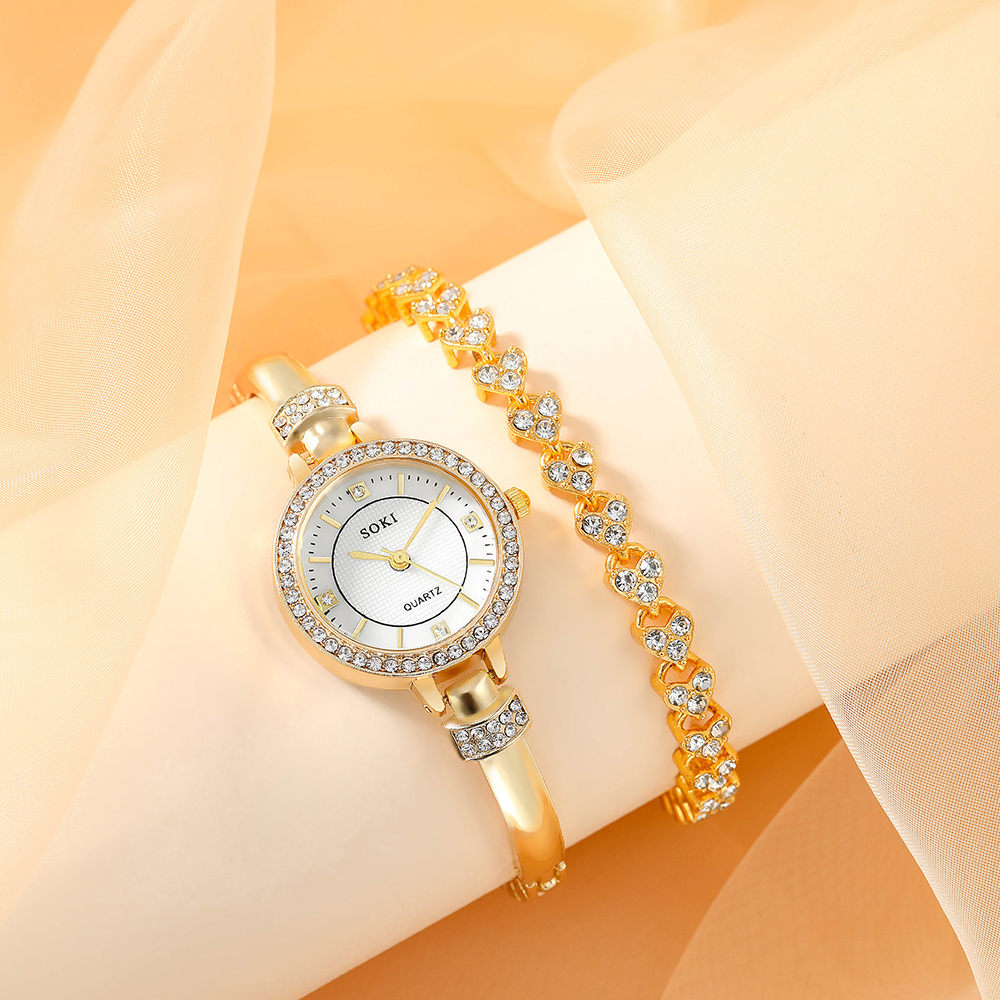 Fashion Solid Color Jewelry Buckle Quartz Womenu0027s Watches