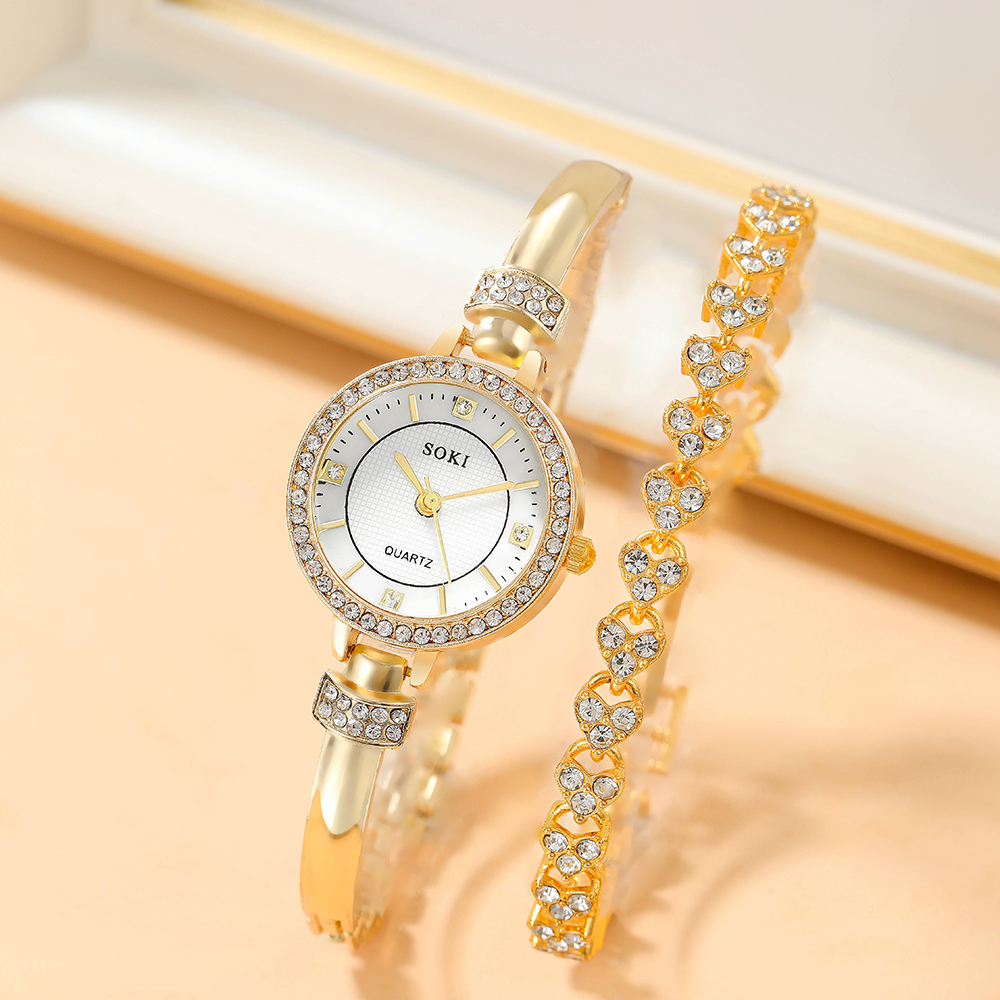 Fashion Solid Color Jewelry Buckle Quartz Womenu0027s Watches