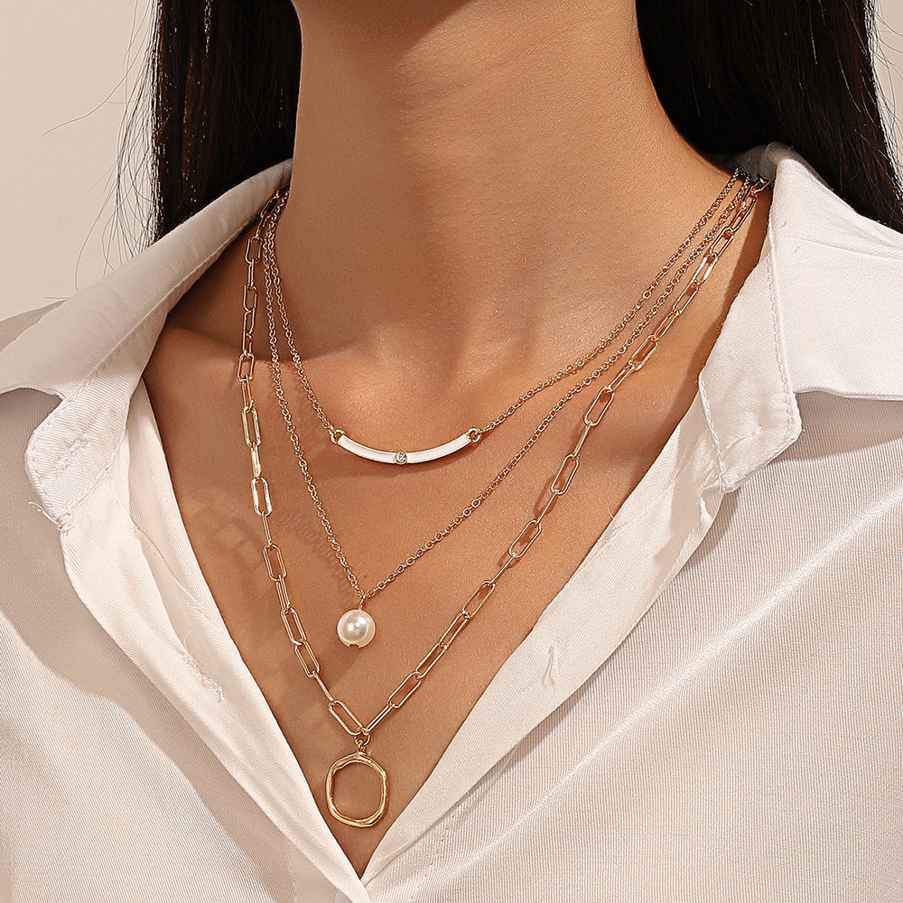 Fashion Butterfly Alloy Layered Womenu0027S Layered Necklaces 1 Piece