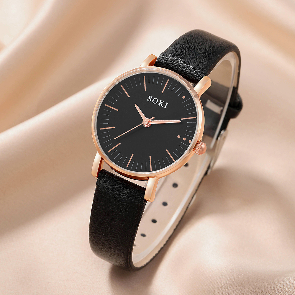 Elegant Heart Shape Buckle Quartz Womenu0027s Watches