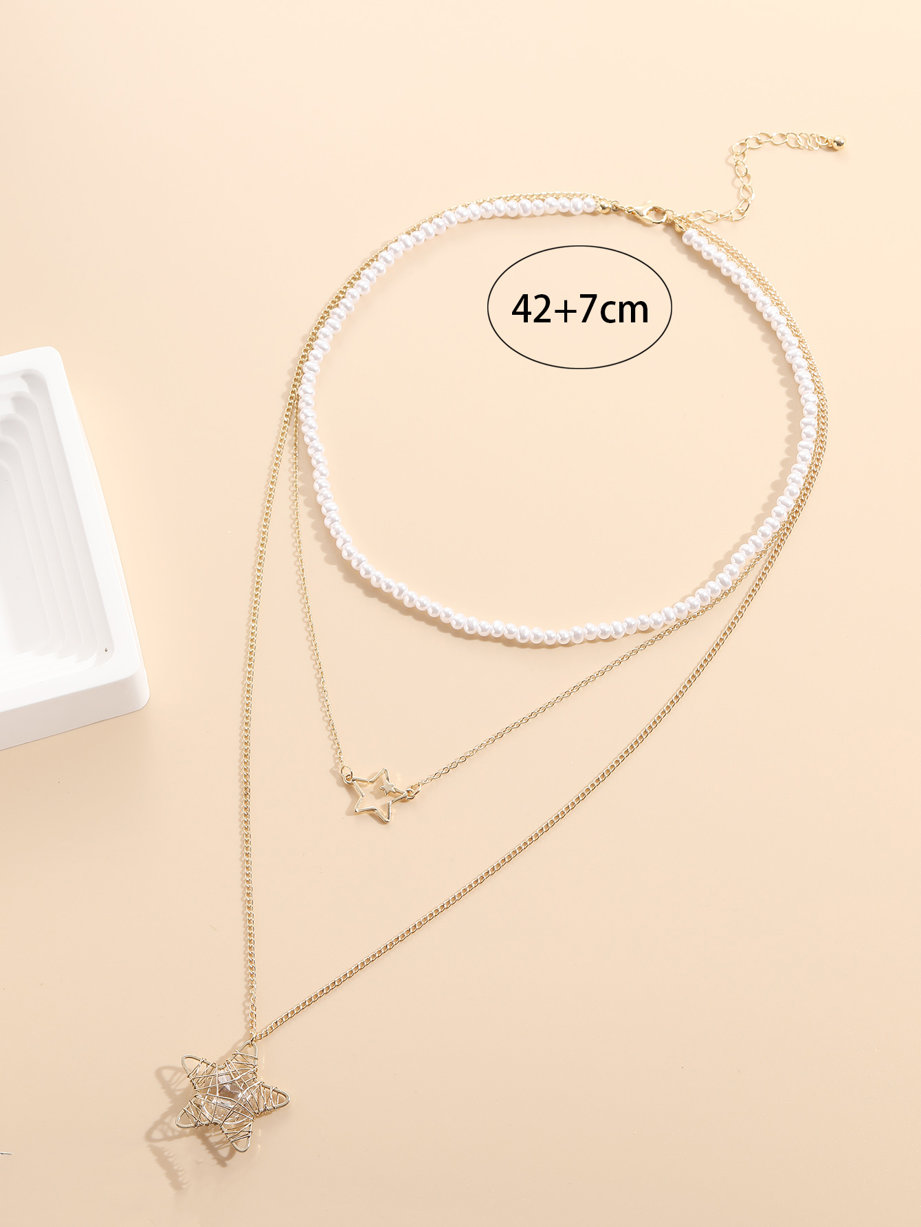 Fashion Star Alloy Plating Womenu0027S Layered Necklaces