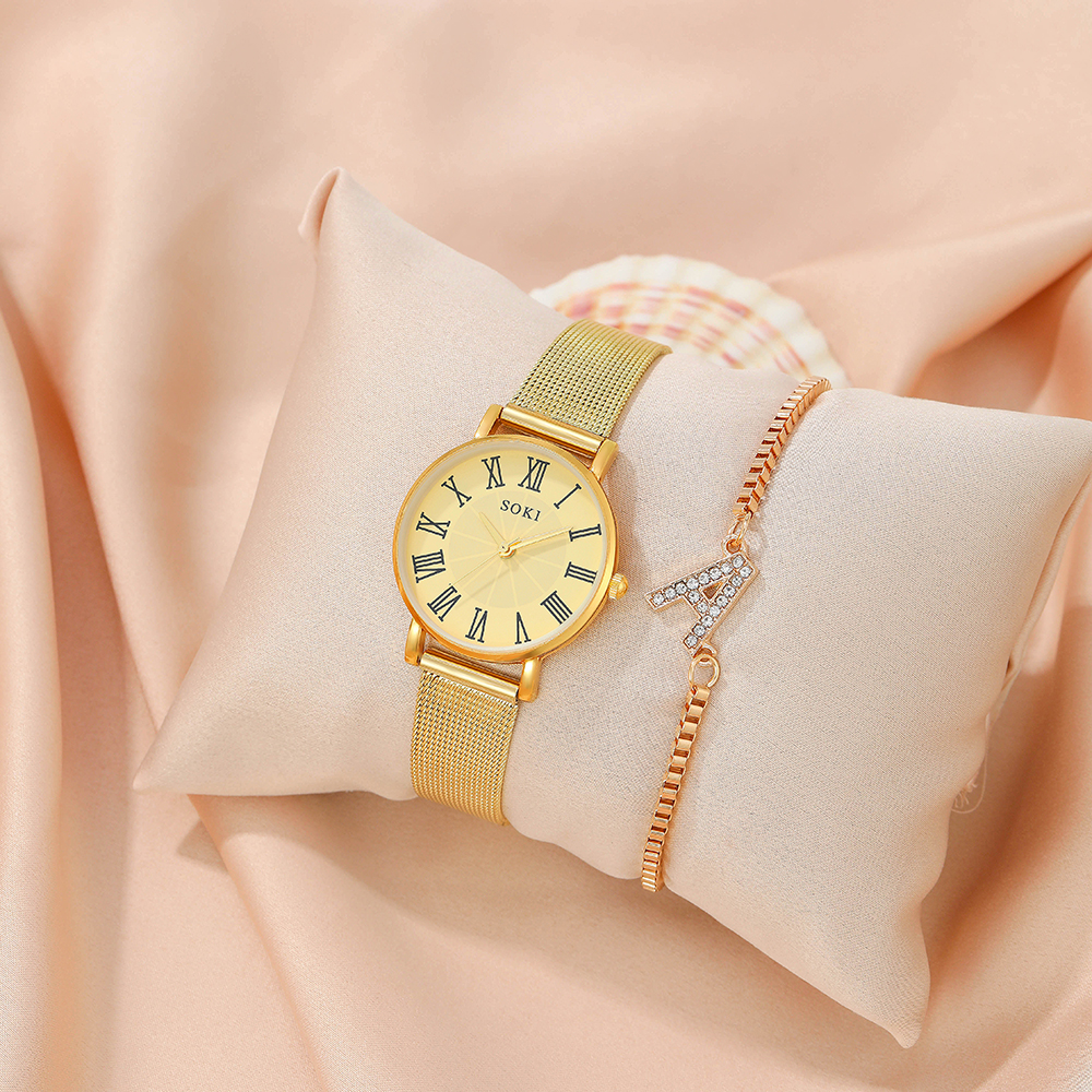 Fashion Solid Color Buckle Quartz Womenu0027s Watches