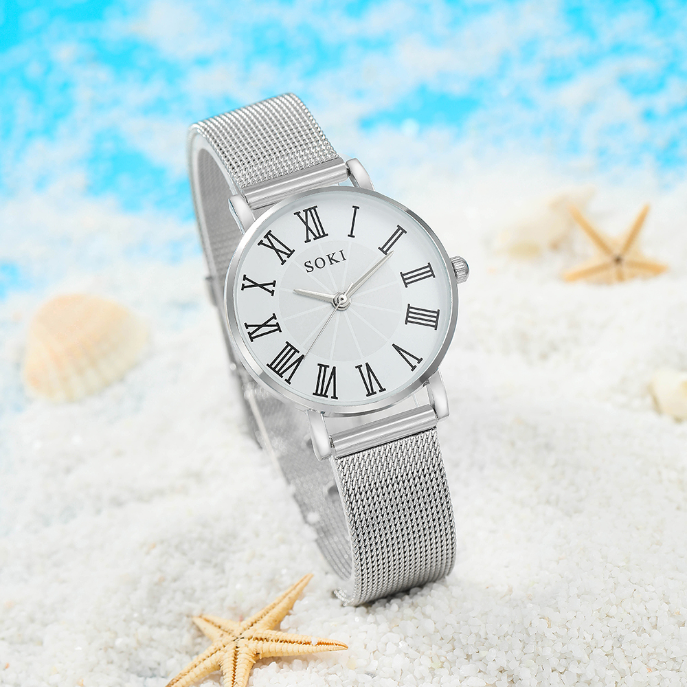 Fashion Solid Color Buckle Quartz Womenu0027s Watches