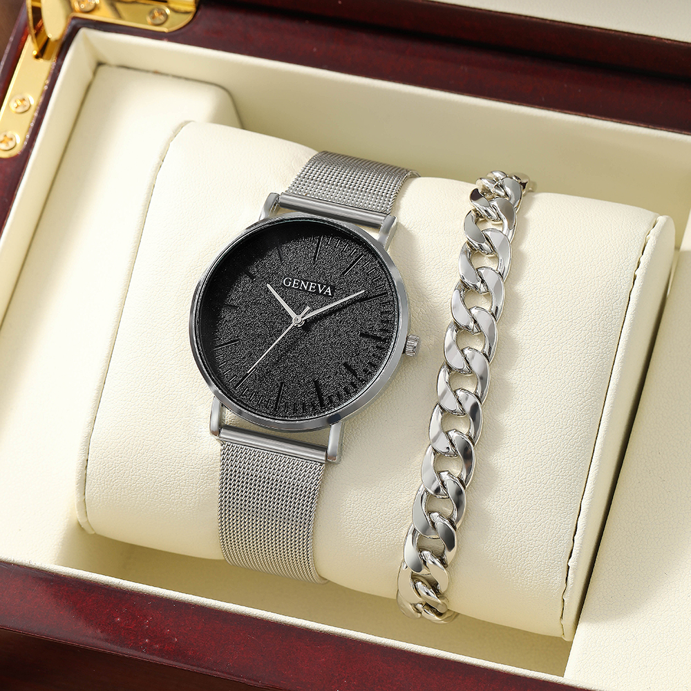 Fashion Solid Color Buckle Quartz Menu0027s Watches