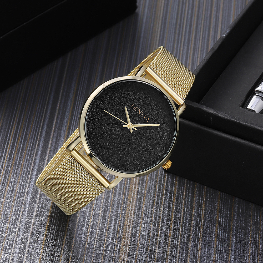 Fashion Solid Color Buckle Quartz Menu0027s Watches