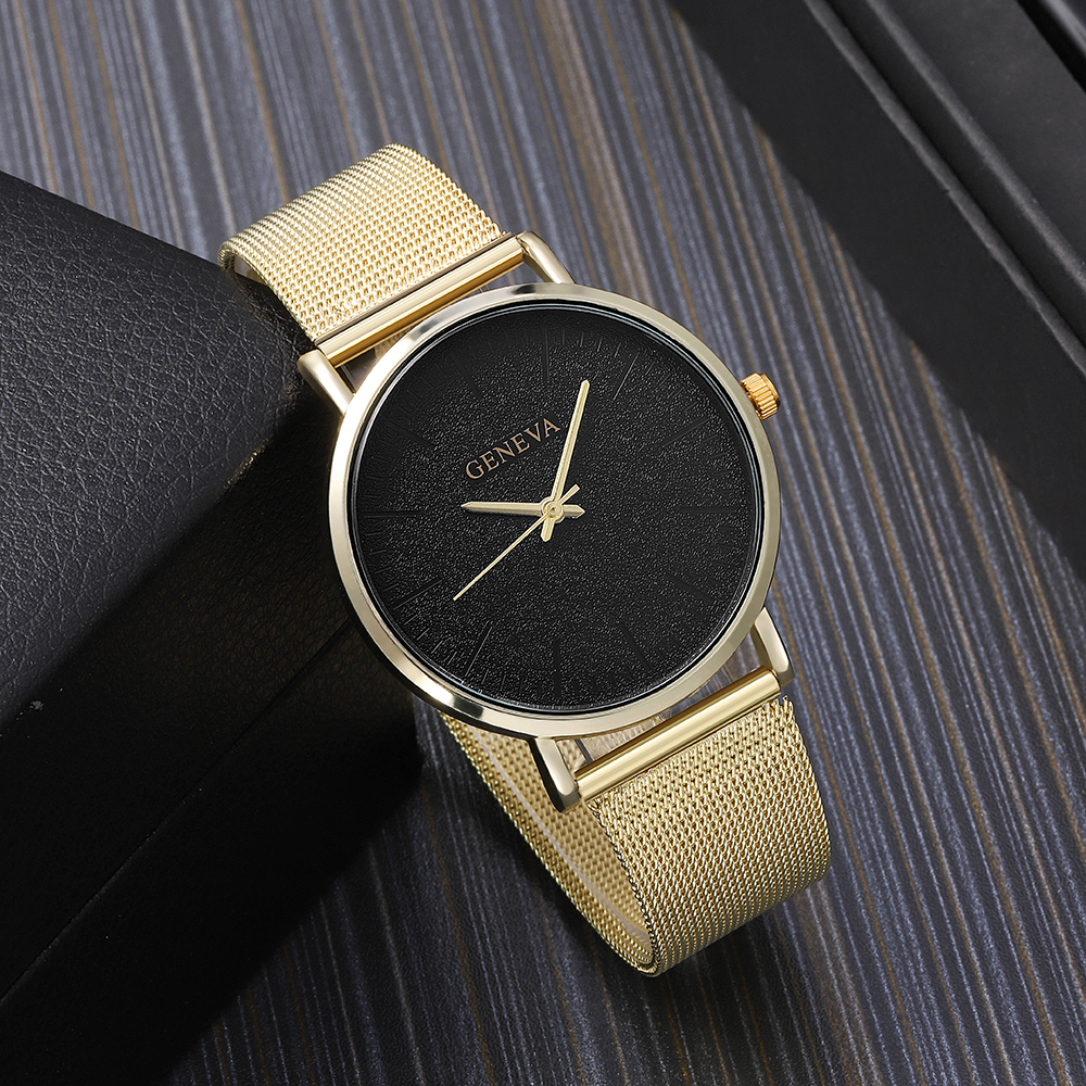 Fashion Solid Color Buckle Quartz Menu0027s Watches