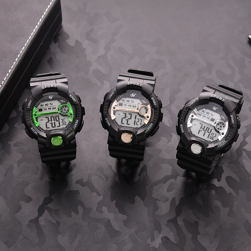 Fashion Letter Concealed Buckle Electronic Menu0027s Watches