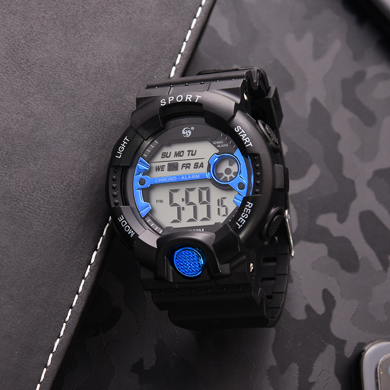 Fashion Letter Concealed Buckle Electronic Menu0027s Watches