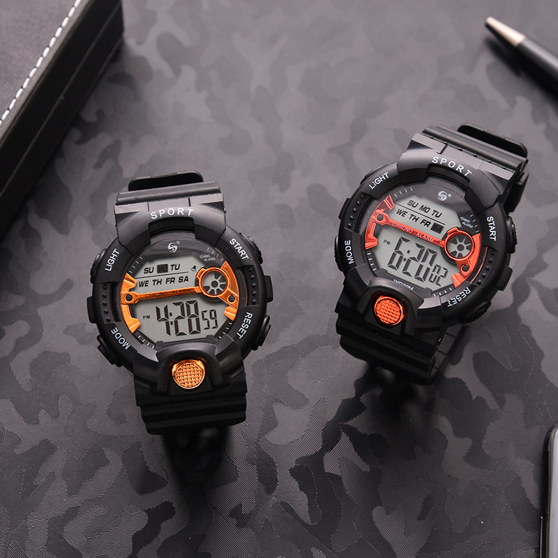 Fashion Letter Concealed Buckle Electronic Menu0027s Watches