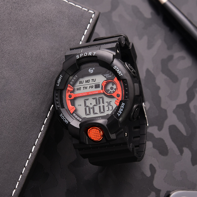 Fashion Letter Concealed Buckle Electronic Menu0027s Watches