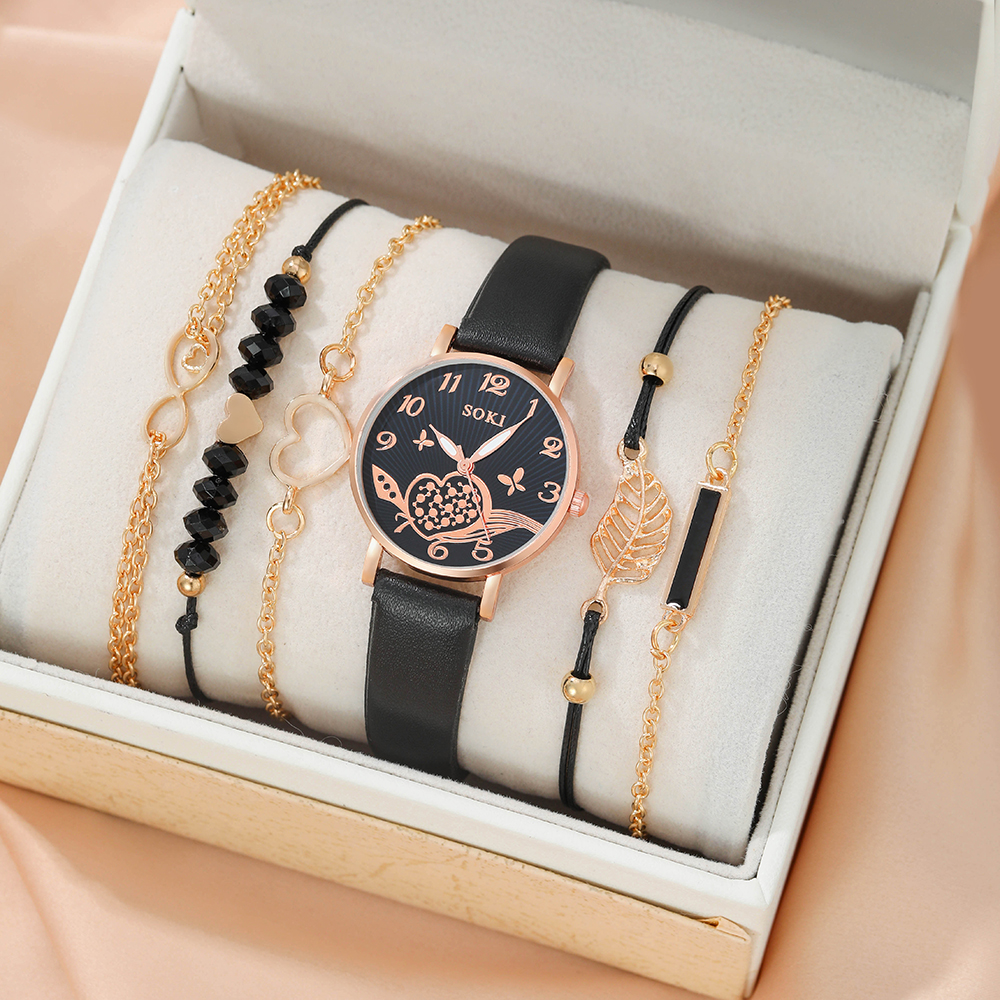 Fashion Heart Shape Buckle Quartz Womenu0027s Watches