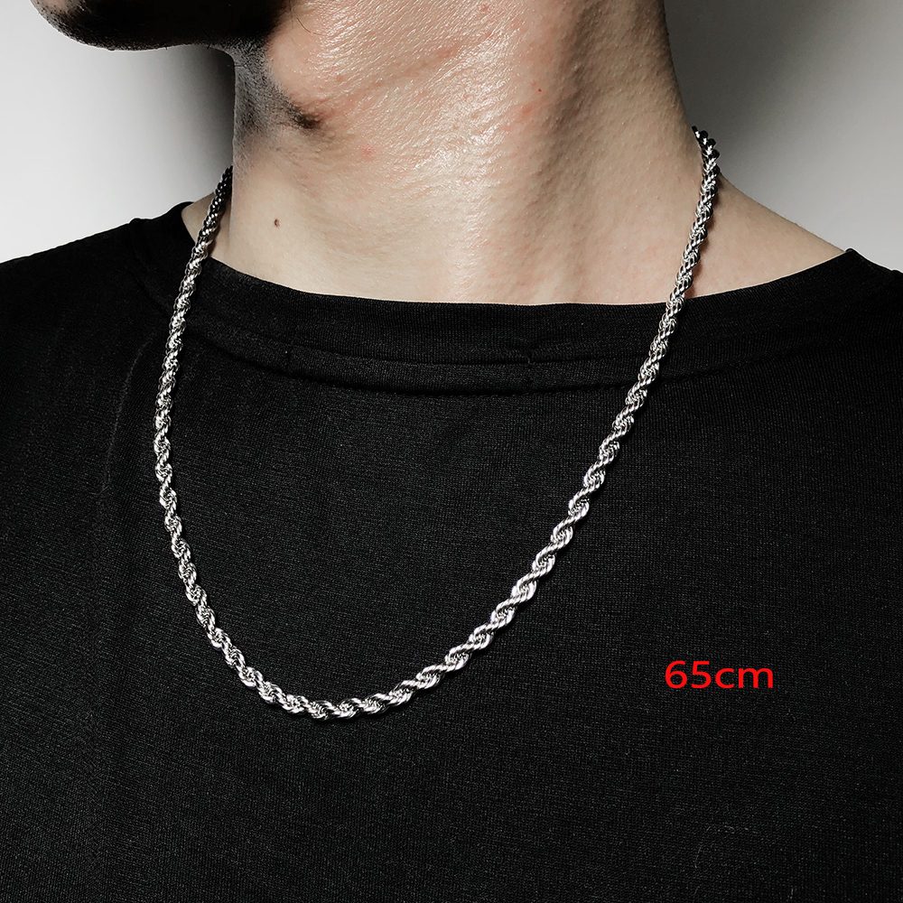 Simple Style Solid Color Alloy Plating Unisex Necklace 1 Piece