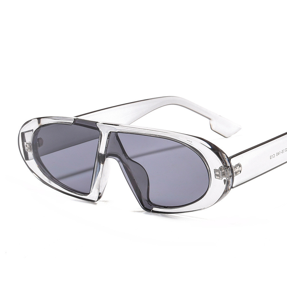Fashion Leopard Pc Oval Frame Patchwork Full Frame Womenu0027s Sunglasses