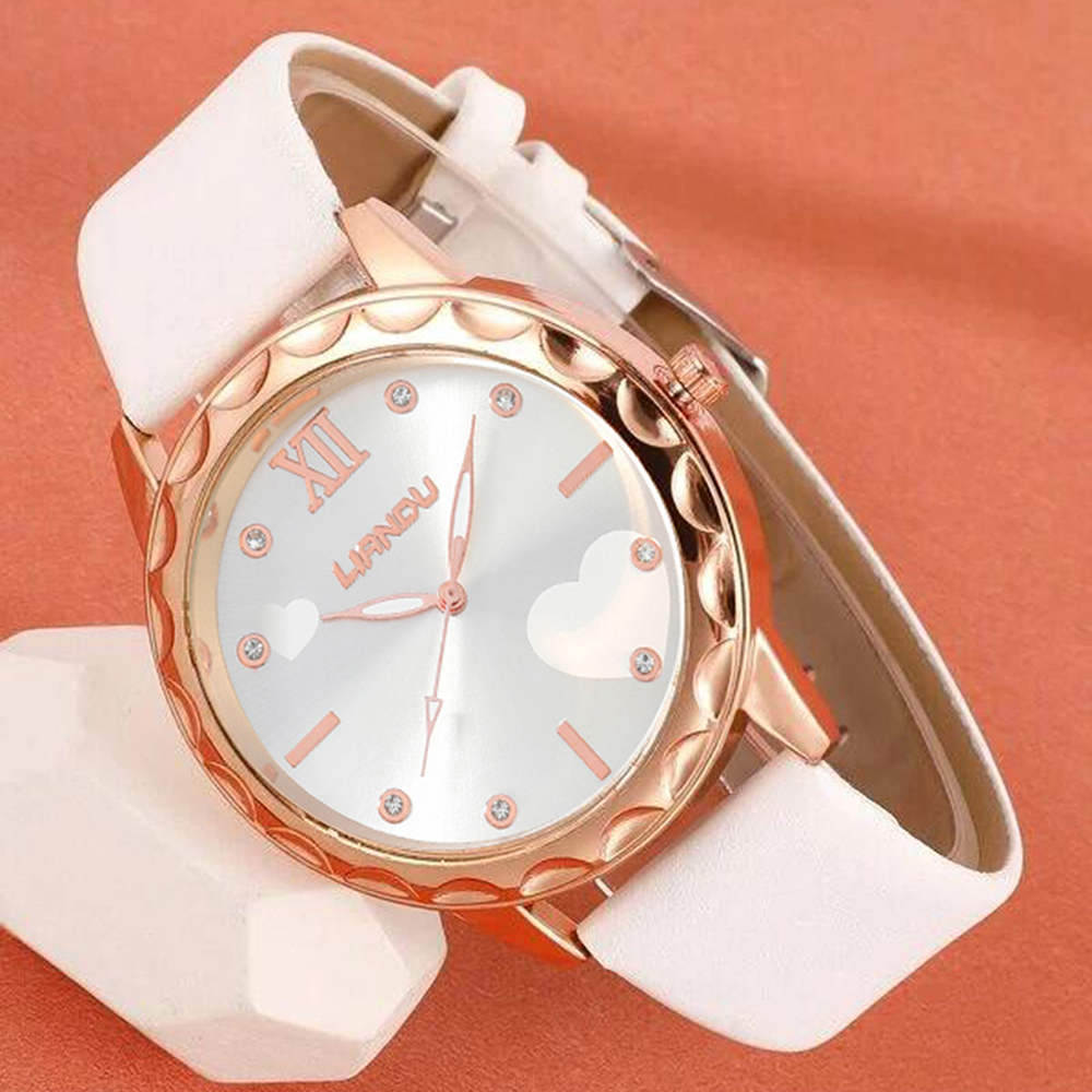 Fashion Solid Color Buckle Quartz Womenu0027s Watches