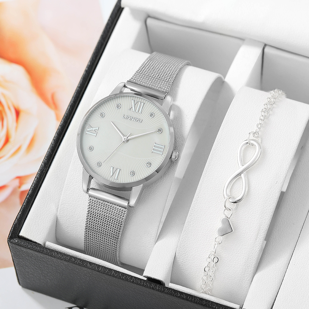 Fashion Solid Color Buckle Quartz Womenu0027s Watches