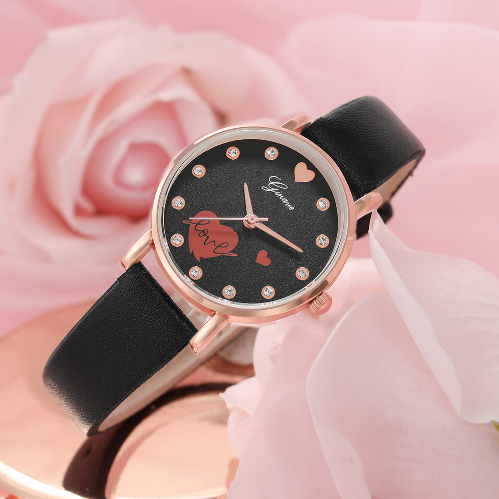 Fashion Heart Shape Buckle Quartz Womenu0027s Watches