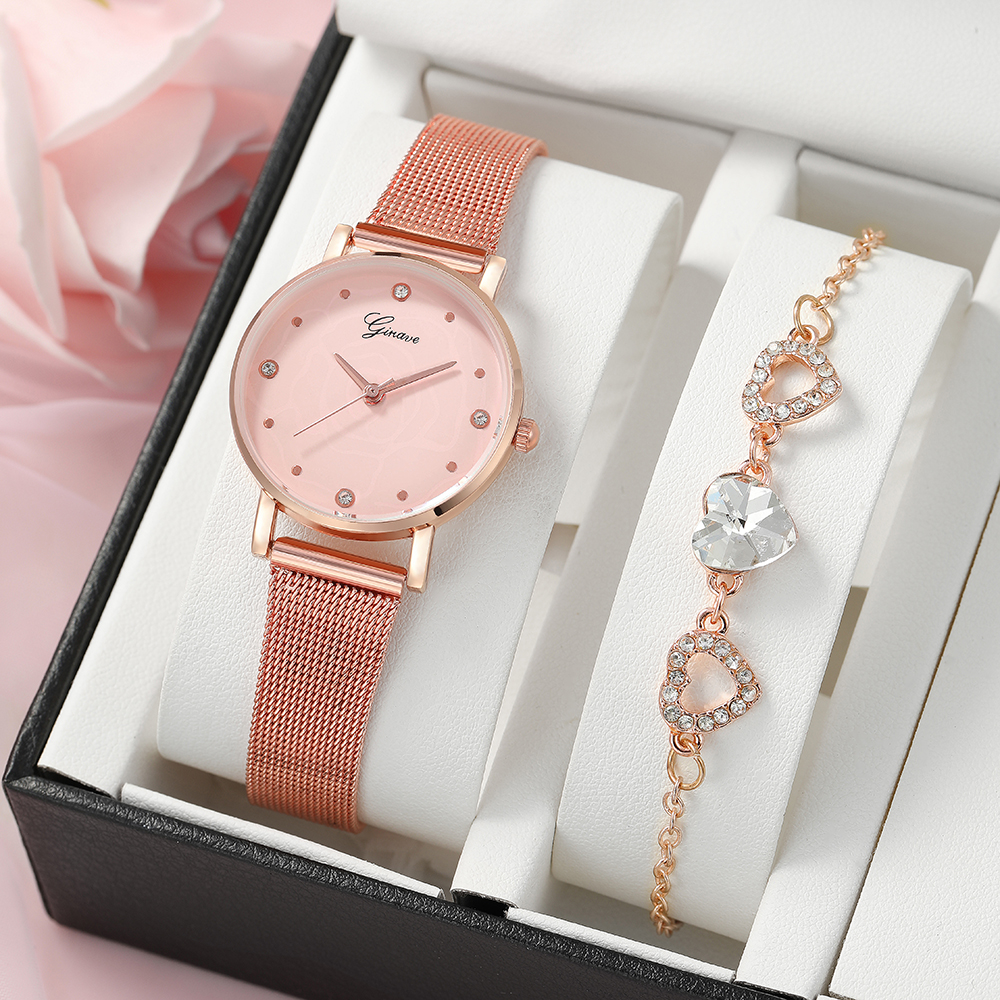 Fashion Solid Color Buckle Quartz Womenu0027s Watches