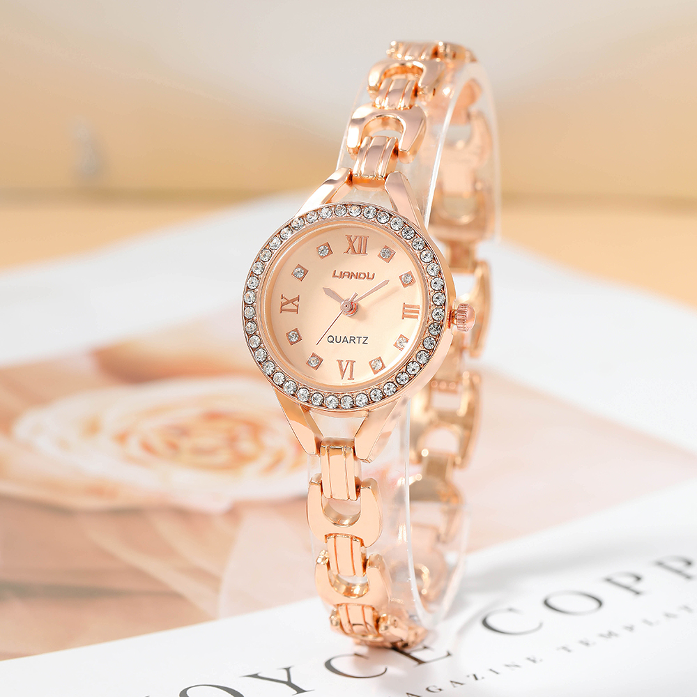 Fashion Solid Color Jewelry Buckle Quartz Womenu0027s Watches