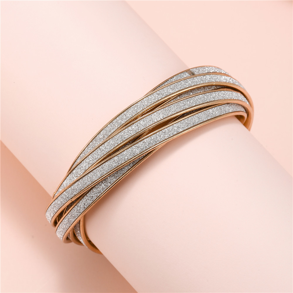 Elegant Geometric Alloy Plating Womenu0027S Bangle 1 Piece