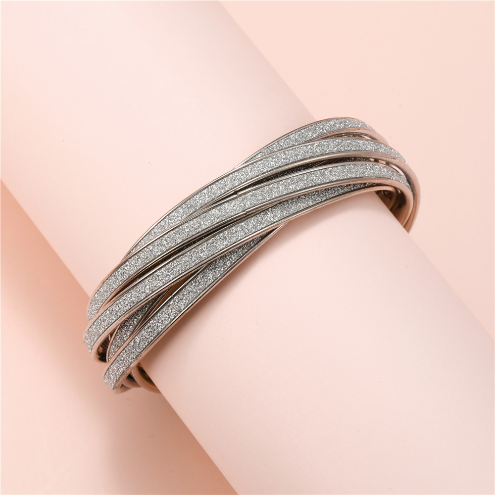 Elegant Geometric Alloy Plating Womenu0027S Bangle 1 Piece