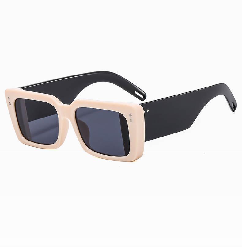 Fashion Solid Color Pc Square Full Frame Womenu0027s Sunglasses