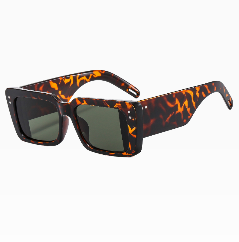 Fashion Solid Color Pc Square Full Frame Womenu0027s Sunglasses