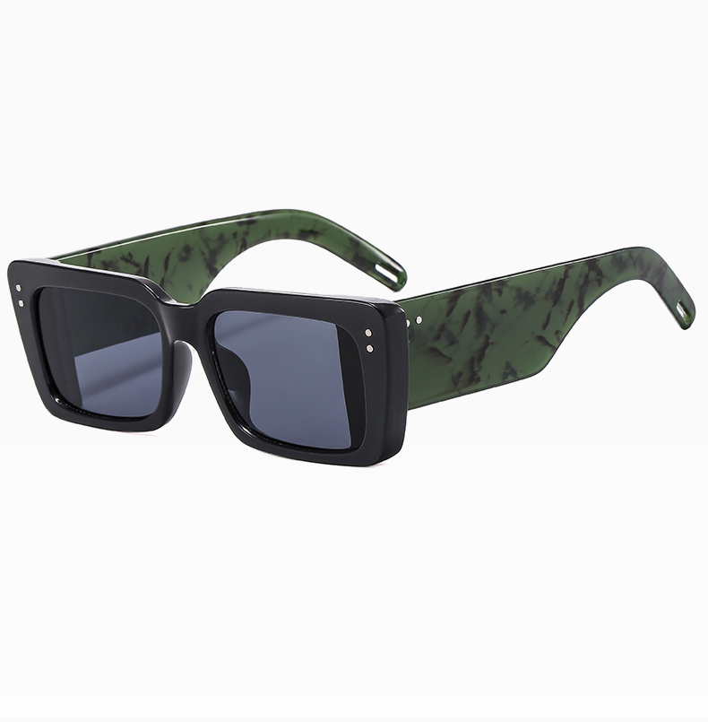 Fashion Solid Color Pc Square Full Frame Womenu0027s Sunglasses