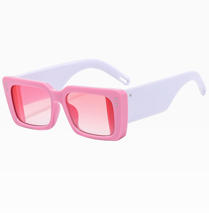 Fashion Solid Color Pc Square Full Frame Womenu0027s Sunglasses
