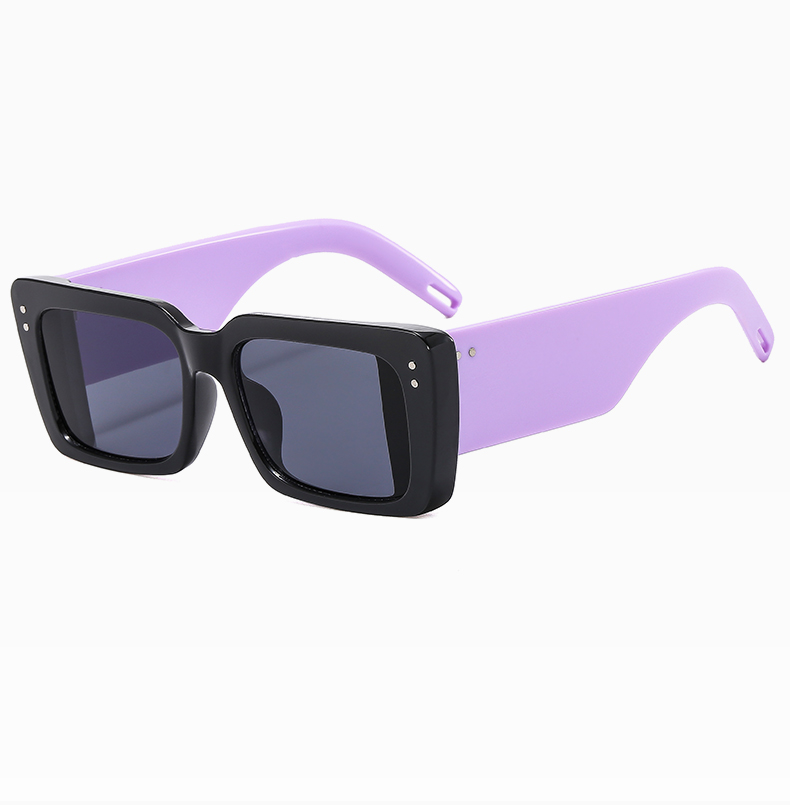 Fashion Solid Color Pc Square Full Frame Womenu0027s Sunglasses