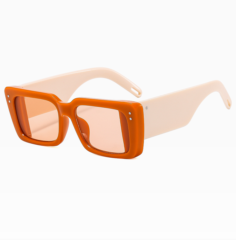 Fashion Solid Color Pc Square Full Frame Womenu0027s Sunglasses