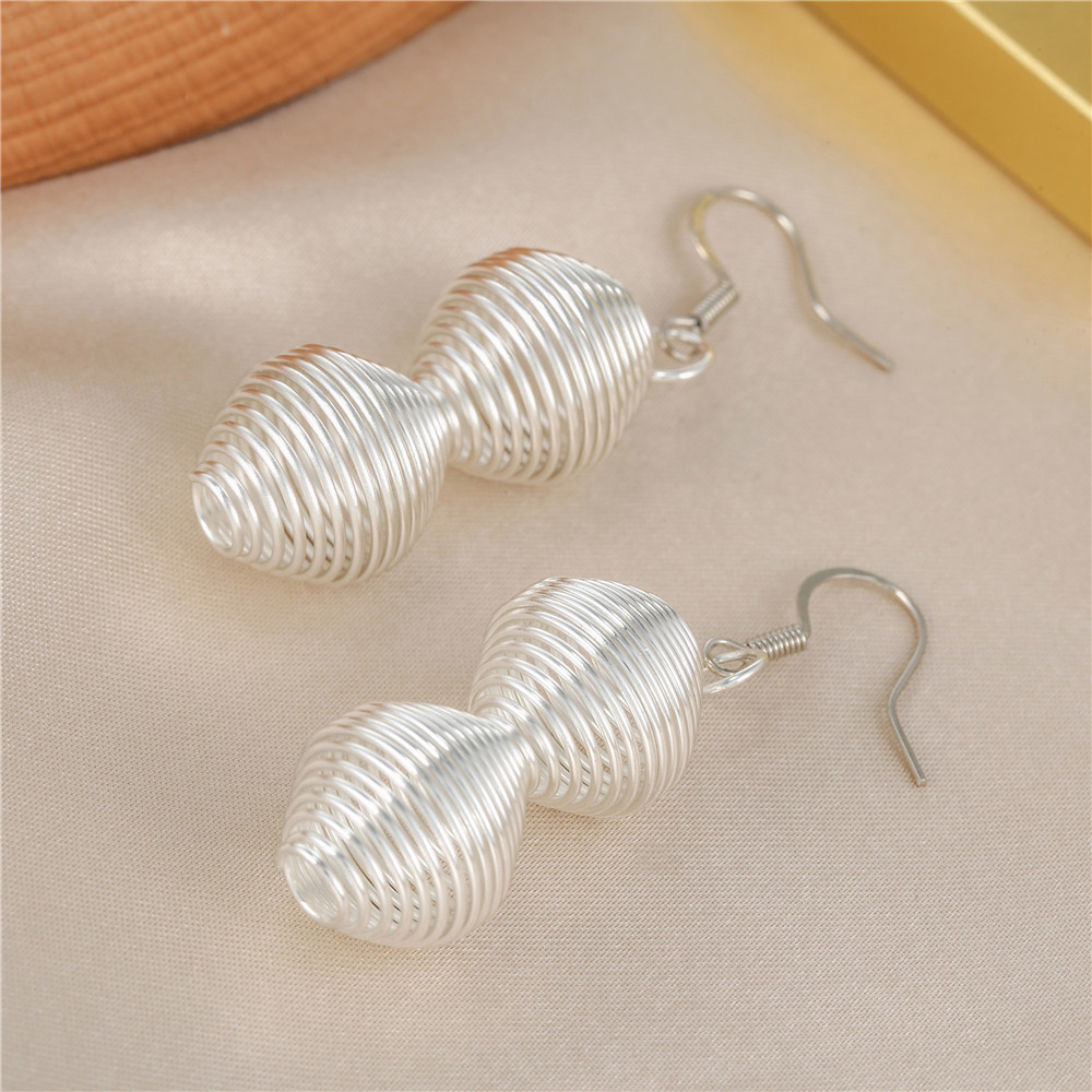 Fashion Solid Color Alloy Womenu0027S Drop Earrings 1 Pair