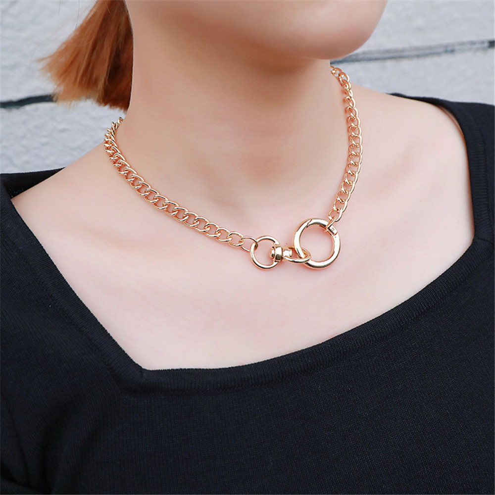 Fashion Solid Color Alloy Womenu0027S Necklace 1 Piece