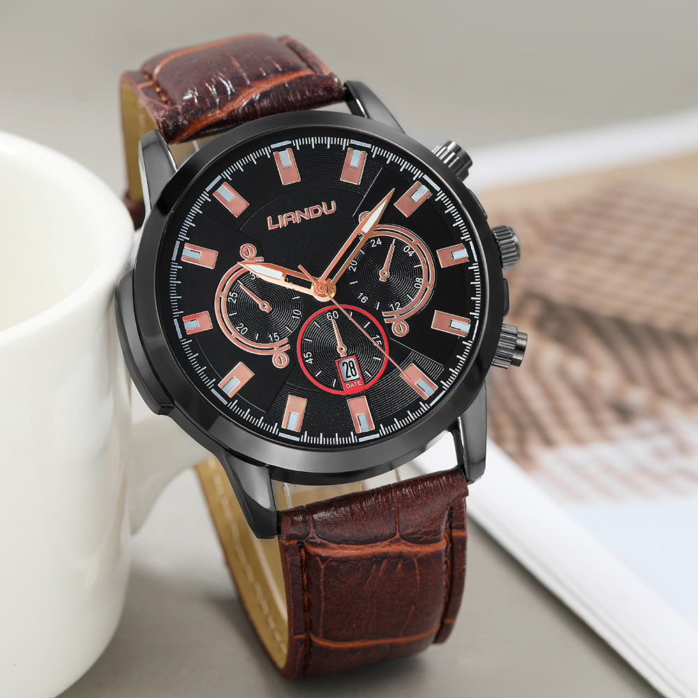 Fashion Round Buckle Quartz Womenu0027s Watches