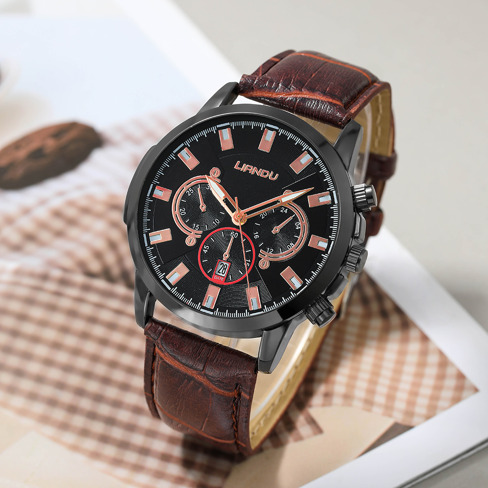 Fashion Round Buckle Quartz Womenu0027s Watches