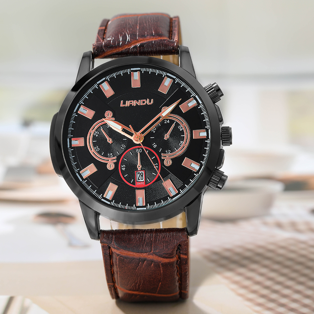 Fashion Round Buckle Quartz Womenu0027s Watches