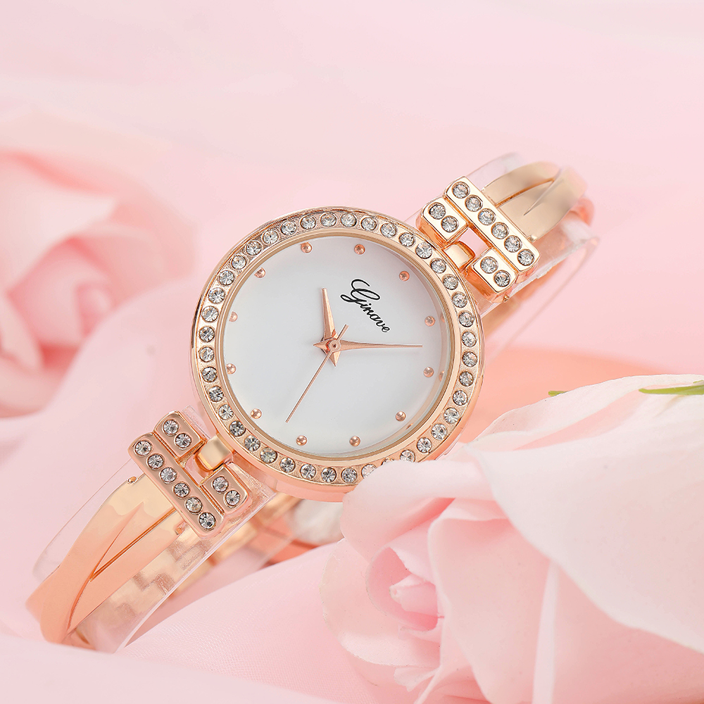 Fashion Solid Color Jewelry Buckle Quartz Womenu0027s Watches