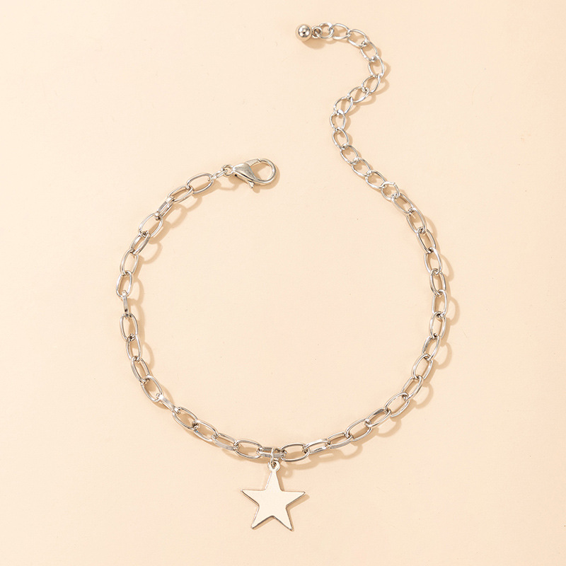 Simple Style Star Alloy Unisex Bracelets 1 Piece