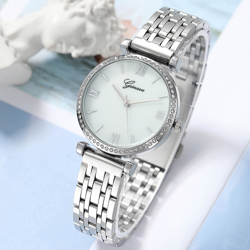 Fashion Solid Color Double Side Snaps Quartz Womenu0027s Watches