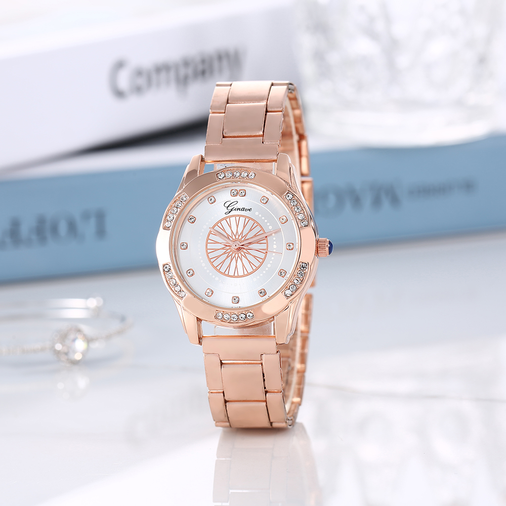 Fashion Solid Color Single Folding Buckle Quartz Womenu0027s Watches