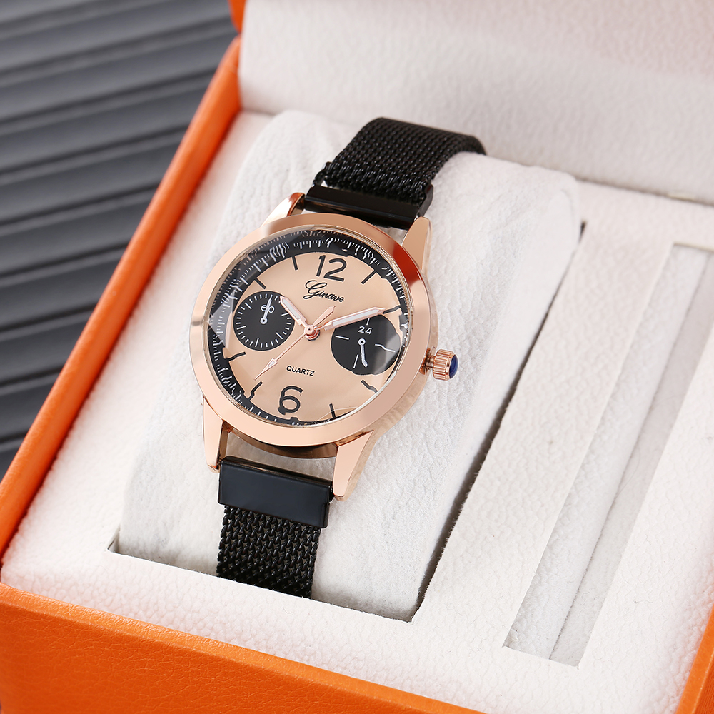 Fashion Solid Color Magnet Buckle Quartz Womenu0027s Watches