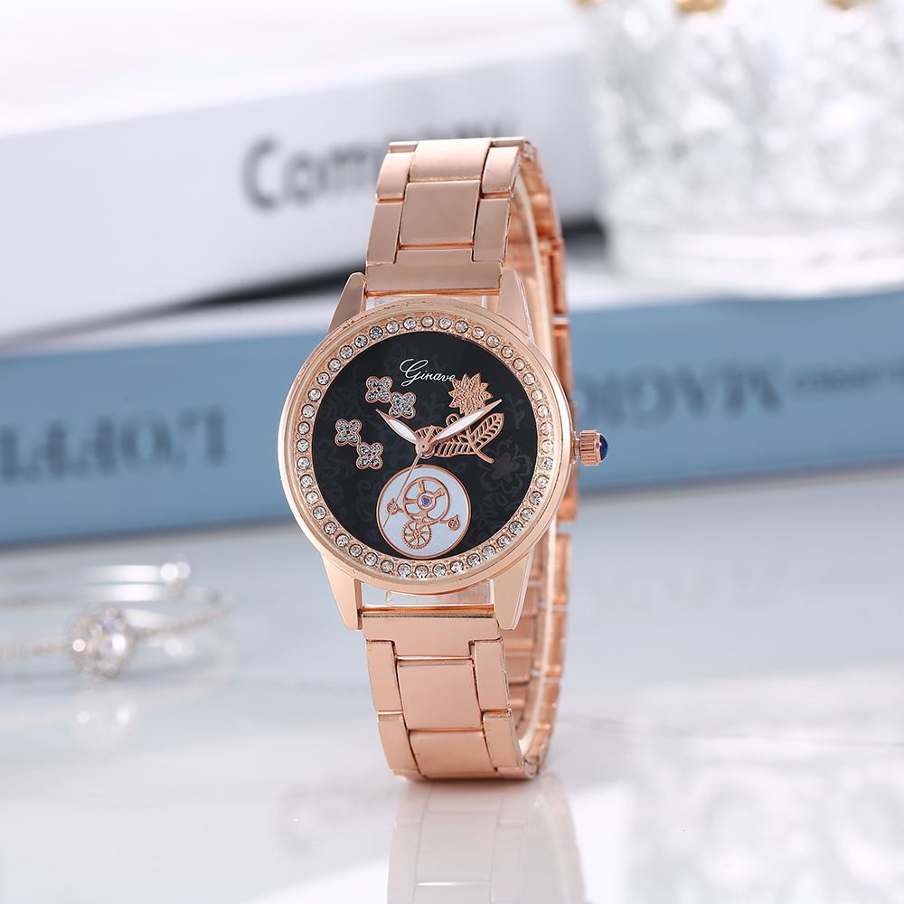 Fashion Solid Color Single Folding Buckle Quartz Womenu0027s Watches
