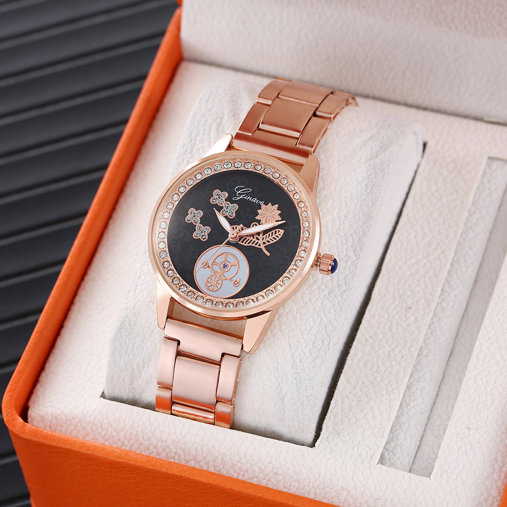 Fashion Solid Color Single Folding Buckle Quartz Womenu0027s Watches