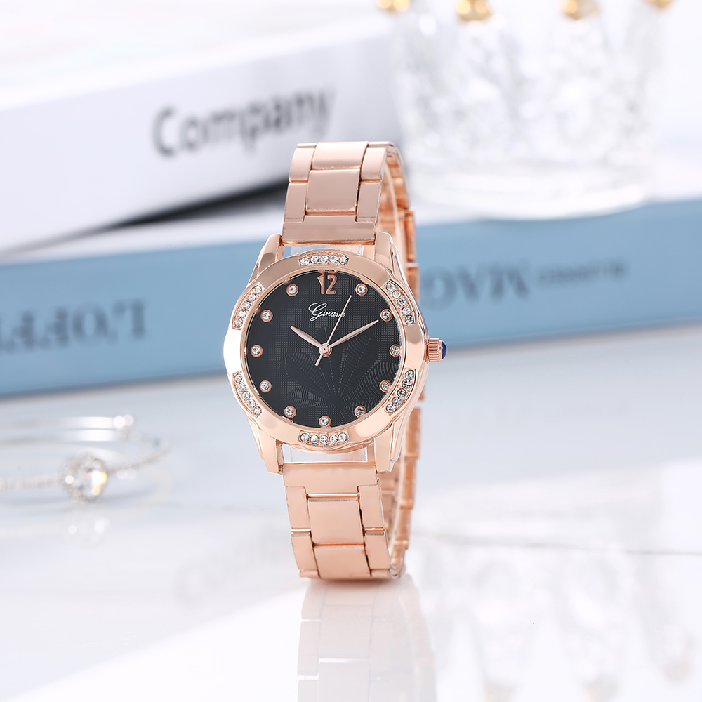 Fashion Solid Color Single Folding Buckle Quartz Womenu0027s Watches