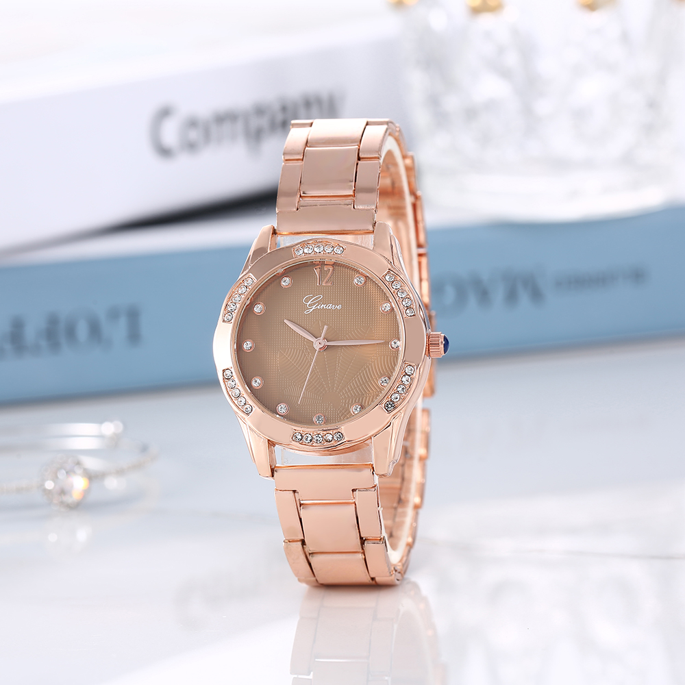 Fashion Solid Color Single Folding Buckle Quartz Womenu0027s Watches