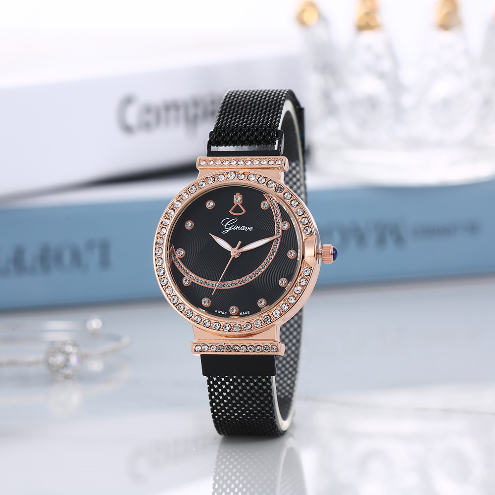 Fashion Solid Color Magnet Buckle Quartz Womenu0027s Watches