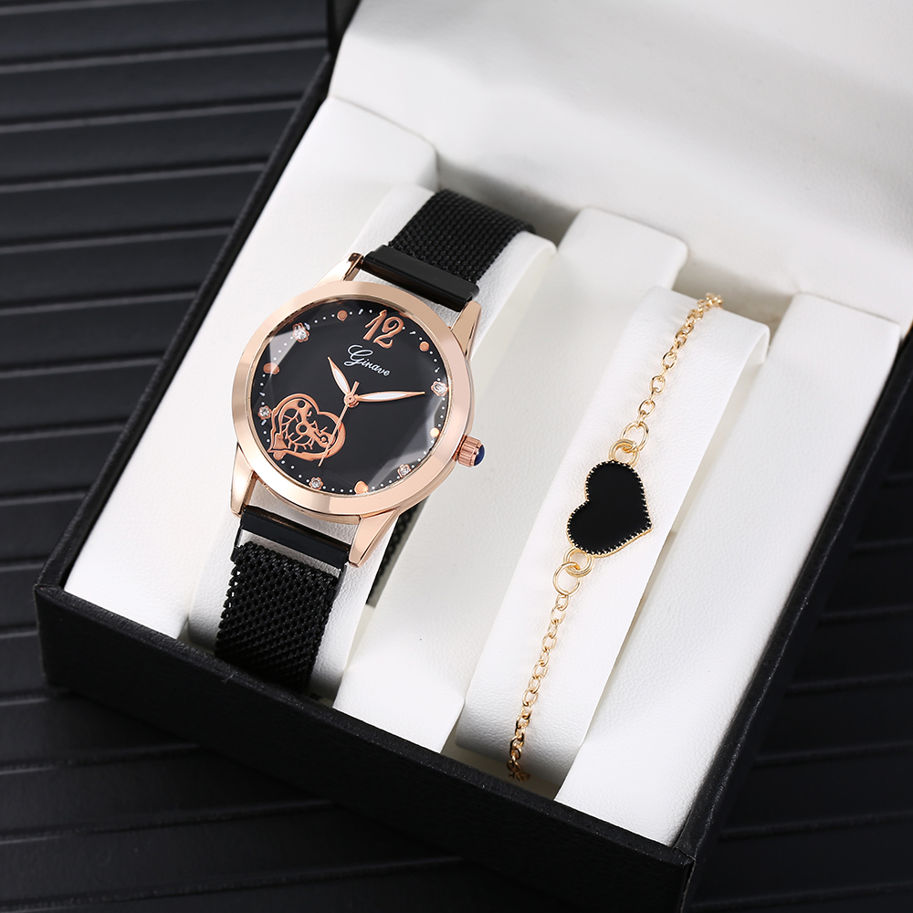 Fashion Solid Color Magnet Buckle Quartz Womenu0027s Watches