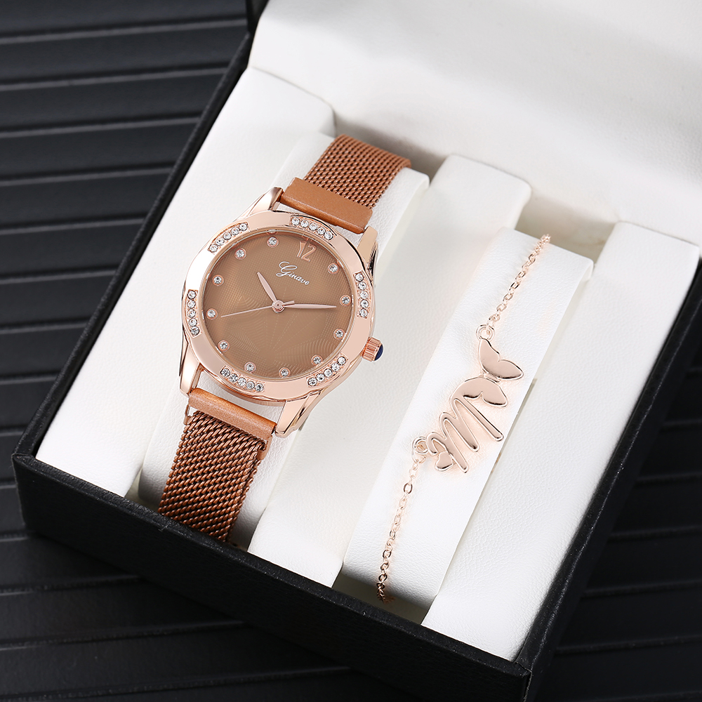 Fashion Butterfly Magnet Buckle Quartz Womenu0027s Watches
